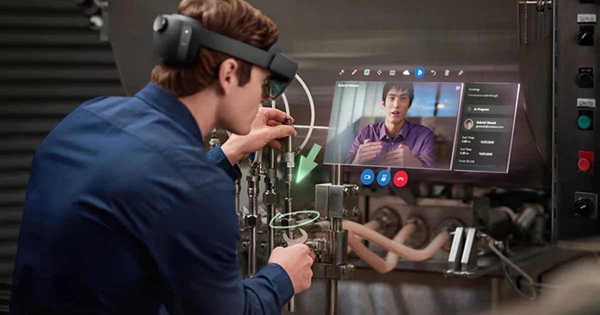 Удалённый помощник в AR